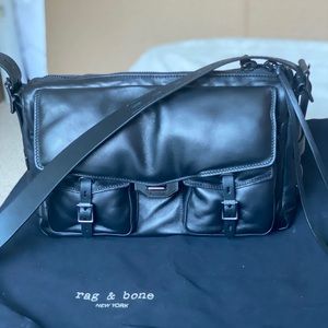 Rag&bone messenger puffer bag
